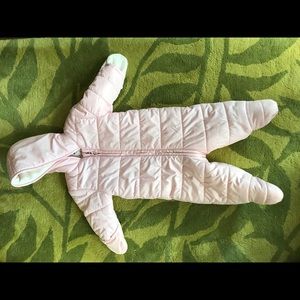 Old navy fleece lined bunting